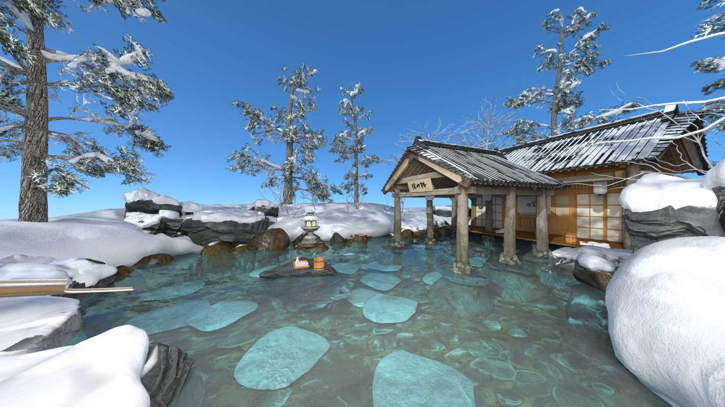 9 Hot Springs Surrounded by Snow